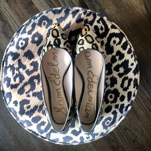 Sam Edelman Leopard Flats